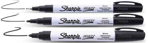 Paint Markers, three thicknesses